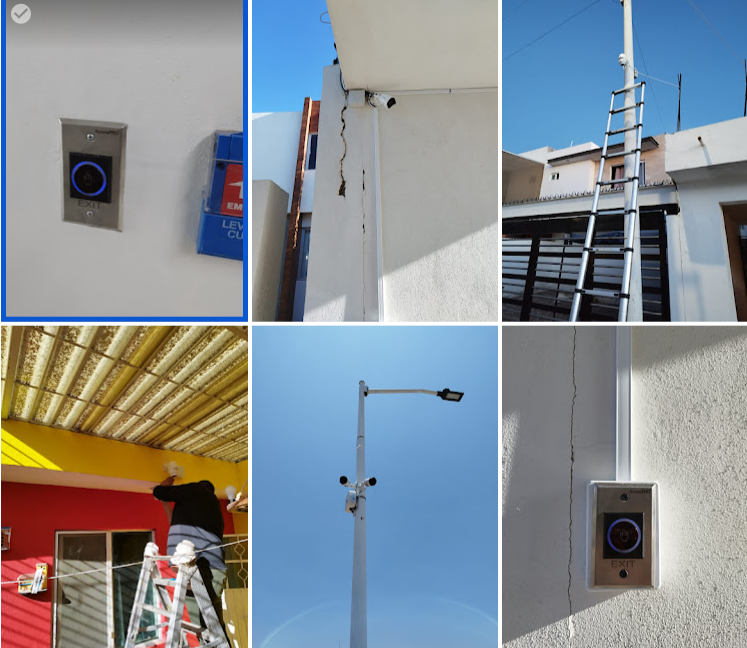 Instalacion de control de acceso al igual que camaras